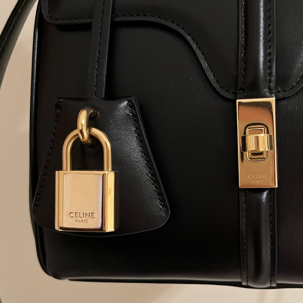 Brand New Celine Mini 16 in Satinated Calfskin - Picture 3 of 11